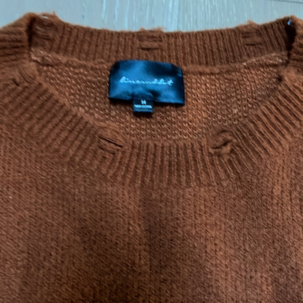 Line and dot sweater dress